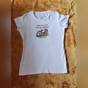 Like New Women's New Belgium Fat Tire T-Shirt XL